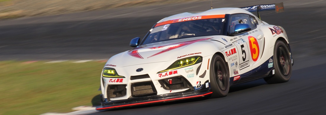 「マッハ車検GR Supra GT4 EVO」<br>ST-Zクラス11台中7位完走